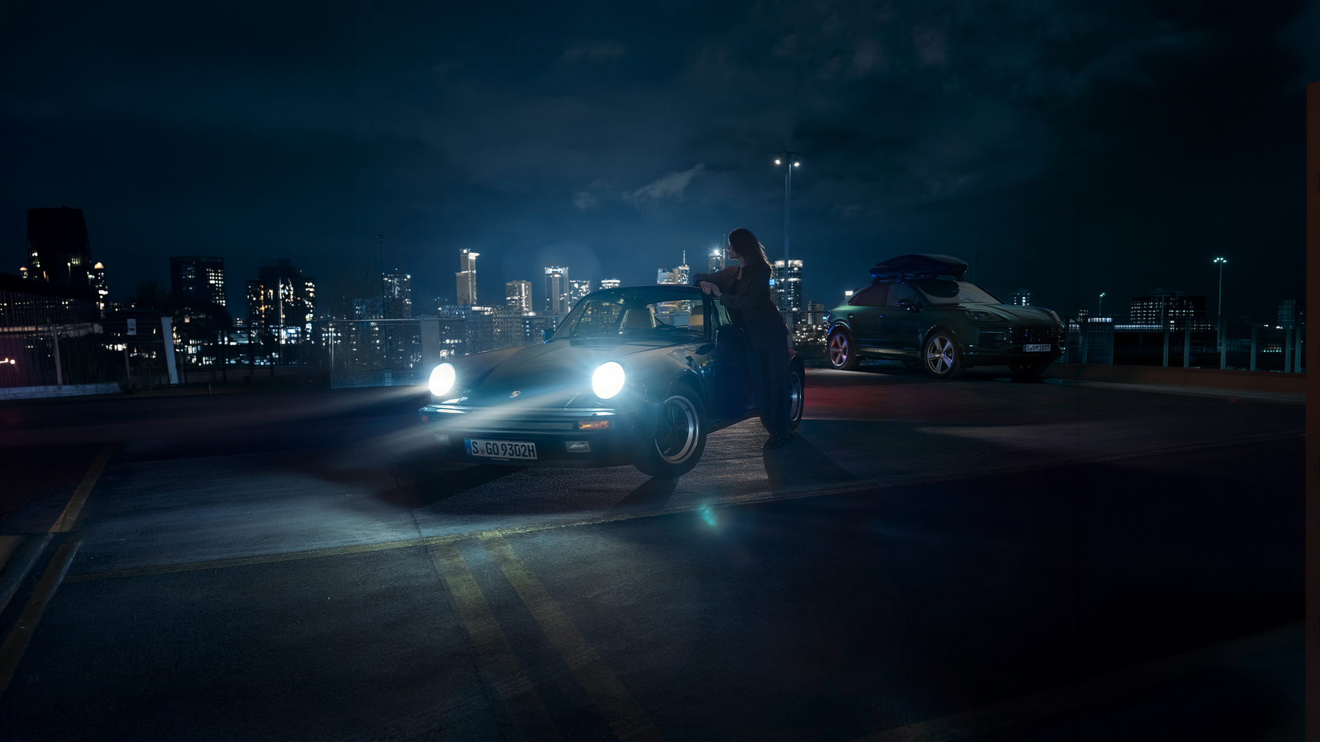 Porsche Night Light