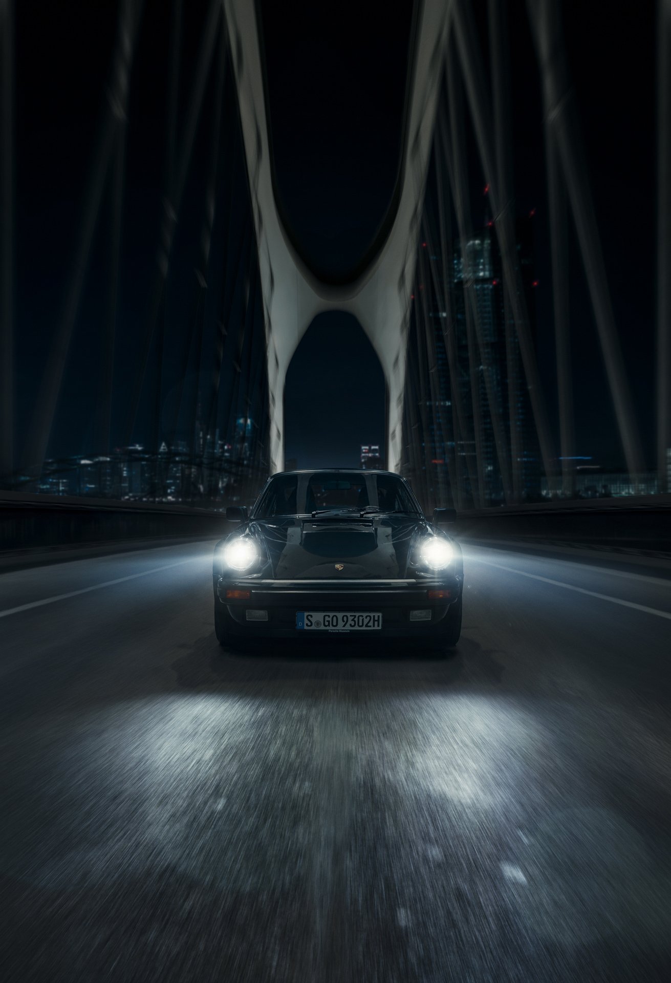 Porsche Night Light